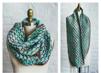 Glorious Cincuenta Cowl Free Knitting Pattern