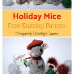 Holiday Mice Free Knitting Pattern