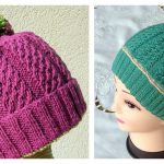 Huggy Hat Free Knitting Pattern