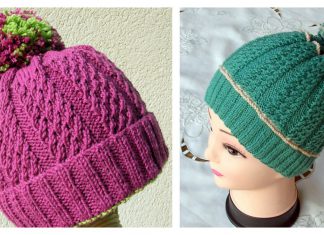 Huggy Hat Free Knitting Pattern