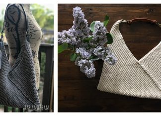Japanese Tote Bag Free Knitting Pattern