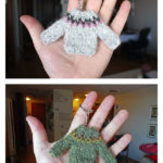 Minilopapeysa Keyring Free Knitting Pattern