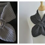Self Fastening Keyhole Scarf Free Knitting Pattern