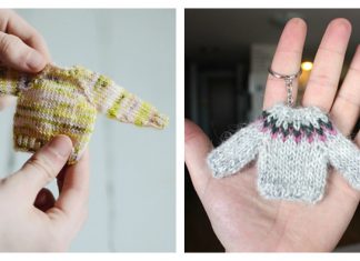 Tiny Sweater Ornament Free Knitting Pattern