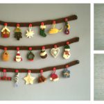 Advent Garland Free Knitting Pattern