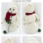 Amigurumi Snowman Free Knitting Pattern