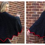 Bat Cape Free Knitting Pattern