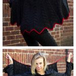 Bat Cape Free Knitting Pattern