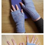 Bat Mitts Free Knitting Pattern