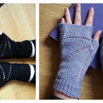 Bat Mitts Free Knitting Pattern