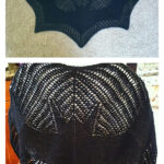 Bat Shawl Free Knitting Pattern