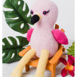 Flora the Flamingo Amigurumi Free Knitting Pattern