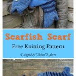 Scarfish Scarf Free Knitting Pattern