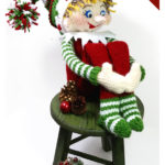 Shelby the Shelf Elf Free Knitting Pattern