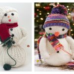 Amigurumi Snowman Free Knitting Pattern