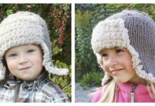 Aviator Earflap Hat Free Knitting Pattern