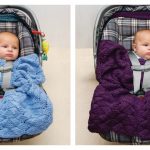 Easy Car Seat Blanket Free Knitting Pattern