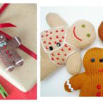 Gingerbread Man Free Knitting Pattern