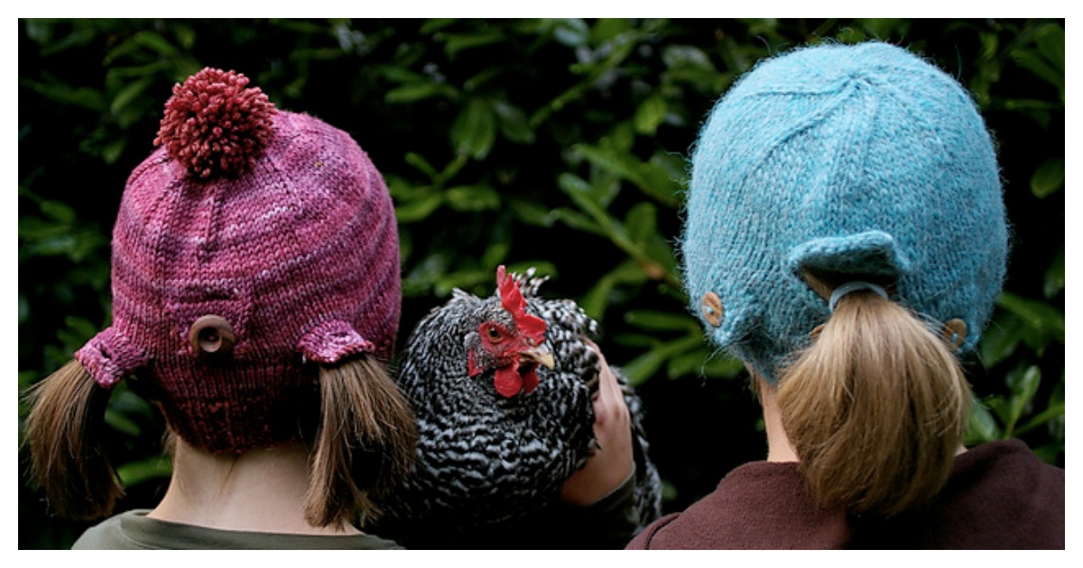 Ponytail Hat Free Knitting Pattern