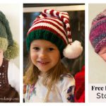 Stocking Hat Free Knitting Pattern