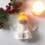 Christmas Angel Ornament Free Knitting Pattern
