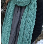 Cable It Up Scarf Free Knitting Pattern