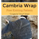 Cambria Wrap Free Knitting Pattern
