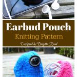 Earbud Pouch Knitting Pattern