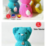 How to Loom Knitting Kitty Cat Amigurumi