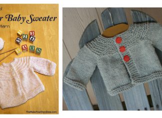 Quick Baby Sweater Free Knitting Pattern
