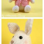 Amigurumi Bunny Rabbit Free Knitting Pattern