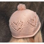 Baby Heart Hat Free Knitting Pattern