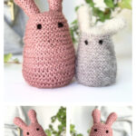 Bean Bunny Free Knitting Pattern