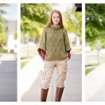 Catawba River Poncho Knitting Pattern