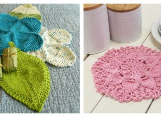 Flower Dishcloth FREE Knitting Pattern