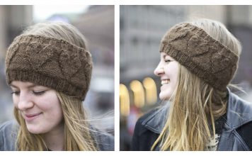 Heartsome Headband Free Knitting Pattern