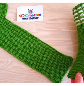 How to Knit Super Easy Unisex Slippers