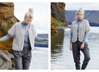 Jutka Cardigan Free Knitting Pattern