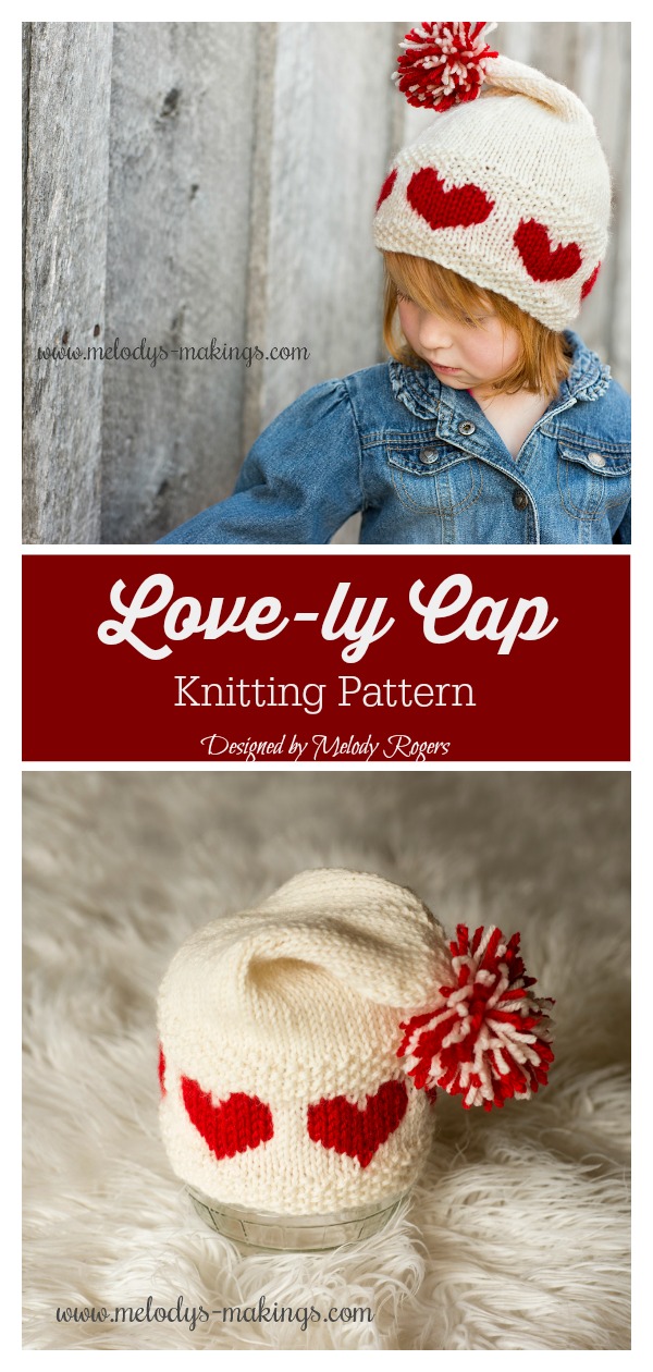 Love-ly Cap Knitting Pattern
