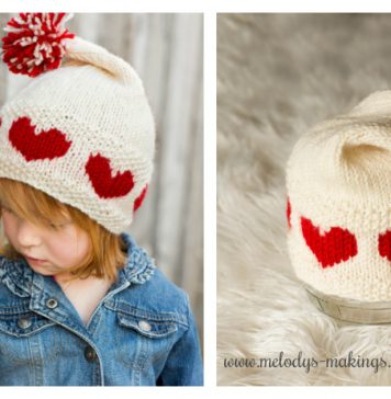 Love-ly Cap Knitting Pattern