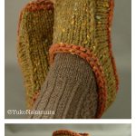 Non-felted Slippers FREE Knitting Pattern