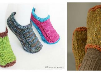 Non-felted Slippers FREE Knitting Pattern