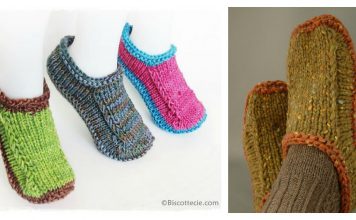 Non-felted Slippers FREE Knitting Pattern