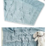 Snuggle Bunny Blanket FREE Knitting Pattern