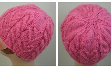 Sweetheart Beanie Free Knitting Pattern
