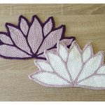 Water Lily Coaster Free Knitting Pattern
