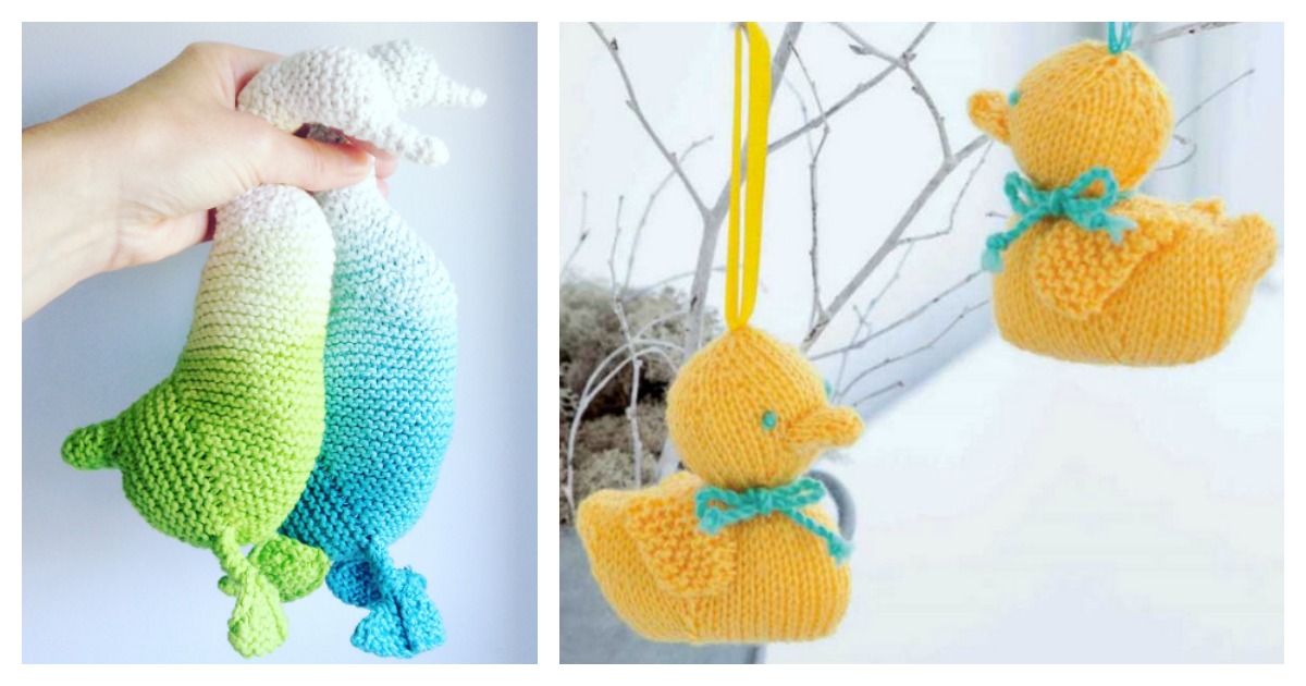 Amigurumi Easter Duckling Free Knitting Pattern