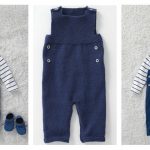 Baby Dungarees Free Knitting Pattern