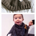 Baby Gaga Capelet Free Knitting Pattern
