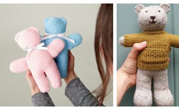 Buddy Bears Free Knitting Pattern